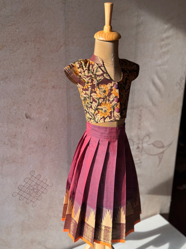 Dheerga- Crop top and skirt