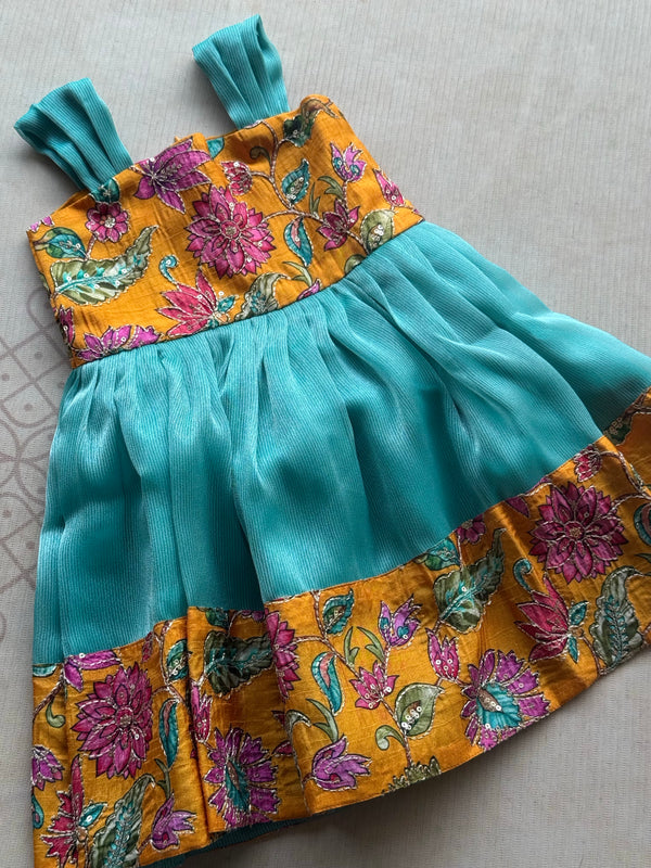 Vibha - Kids Georgette Banarasi Dress Express