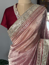 Pure Silk Tissue Georgette Saree – Festive & Wedding Ethnic Wear