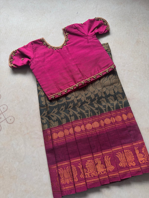Sarvani - Crop top and Skirt