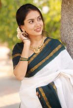 Devaki Sungudi Cotton Saree – Handcrafted Madurai Sungudi Saree in Soft Cotton