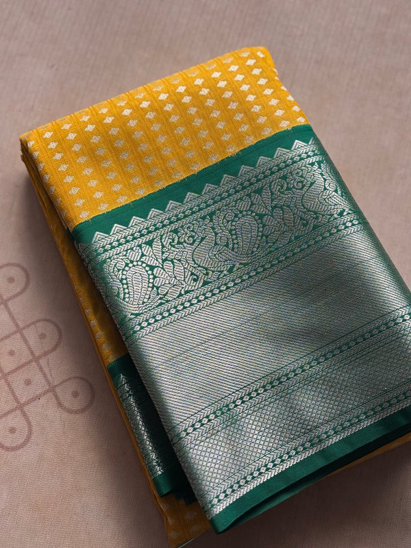 Semi Kanchi Silk Saree