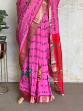 Sreshta - Mangalgiri Digital Printed Saree in Divine Script Design