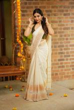 Adhya - Pure Sungudi Cotton Saree -  Onam Edit