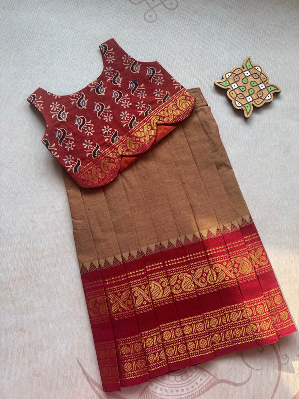 Dheerga- Crop top and skirt