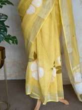 Yashika - Digital Printed Linen Saree