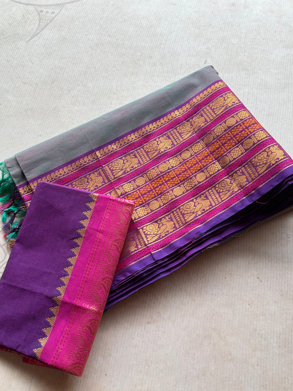 Yaazh - Pure Kanchi Cotton Saree
