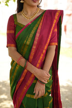 Janaki Sungudi Cotton Saree – Handcrafted Madurai Sungudi Saree in Soft Cotton