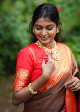 Semi Kanchi Silk Saree