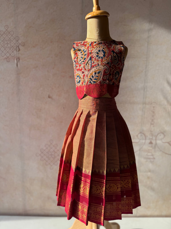 Dheerga- Crop top and skirt