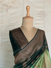 Nityasri - Ombre Khaddi Georgette Saree With Jaal Detailings