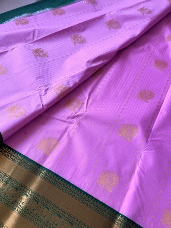 Semi Kanchi Silk Saree