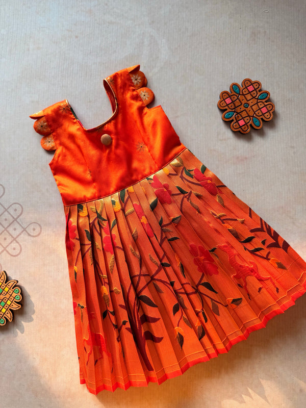 Paithani Frock