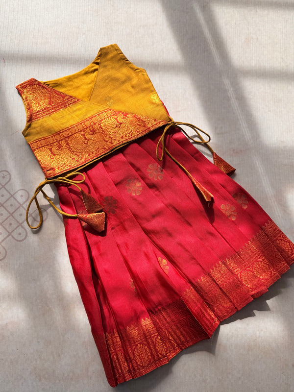 Angarkha Crop top and skirt - Express
