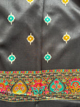 Ikkat Inspired Soft Silk Saree