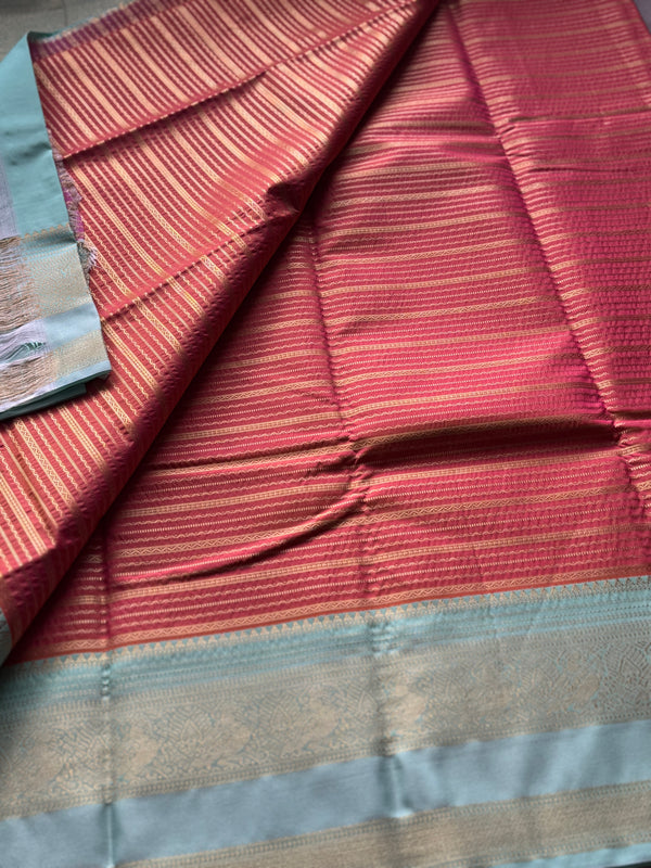 Semi Kanchi Silk Saree