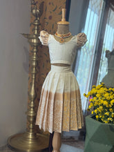 Crop top and skirt - Onam Edit