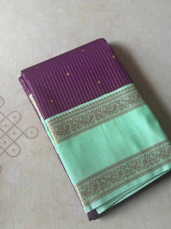 Semi Kanchi Silk Saree