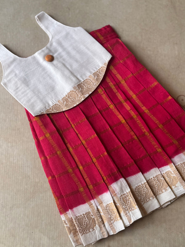 Maha- Crop top and Skirt Occasion Edit