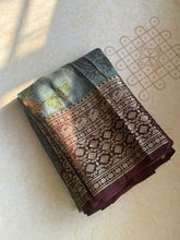 Mangalgiri Stitch Printed Saree