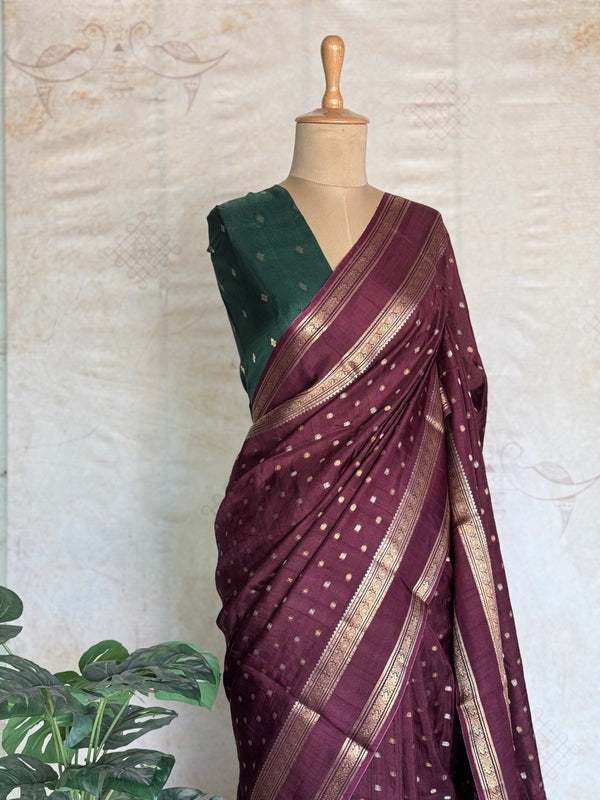Sphatika - Classic Matka Silk Saree