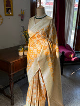 Banarasi Katan Silk Rangkat Saree