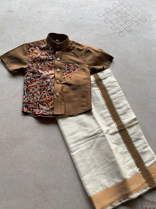 Veyon - Boys Dhoti and Shirt Onam Edit