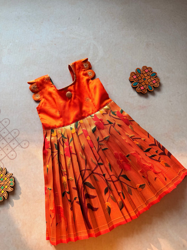Paithani Frock