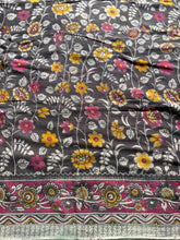 Cotton Kota Kalamkari Saree with Contrast Blouse