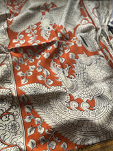 Mangalgiri Pen Kalamkari Saree