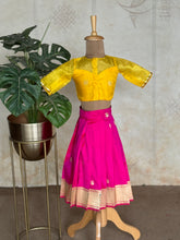 Banarasi Crop Top And Skirt