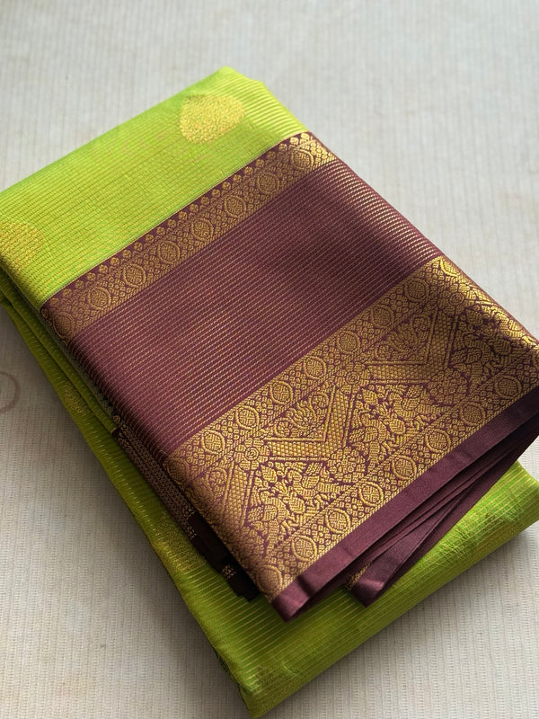 Semi Kanchi Silk Saree – Festive & Ethnic Wear