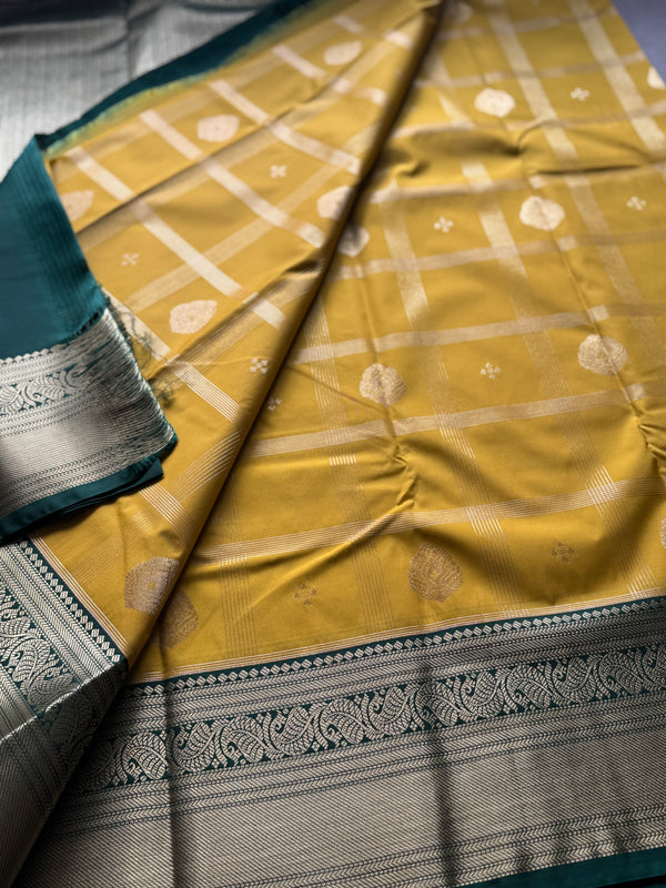 Semi Kanchi Silk Saree
