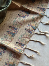 Madhubani - Hand-Painted Madhubani Inspired Tussar Saree
