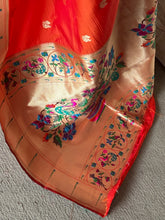 Paithani Saree with Peacock Buttas
