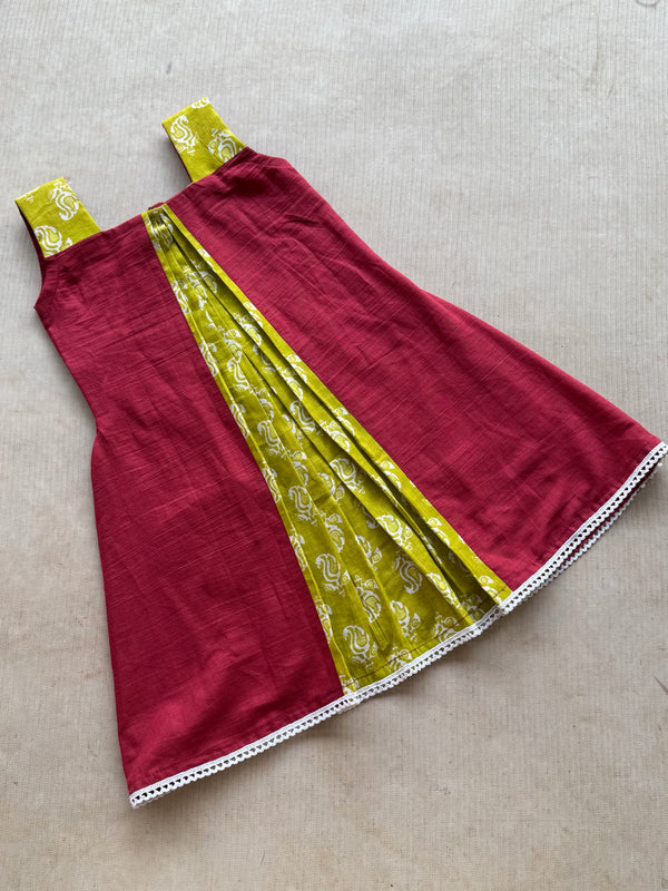 Taamraa - Soft Cotton Panel Dress