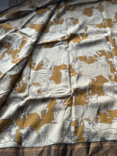 Mangalgiri Pen Kalamkari Saree