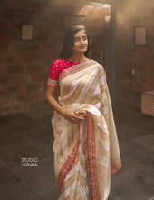 Nirvi- Banarasi semi silk