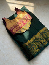 Chettinad Cotton Corset Style Top With Skirt