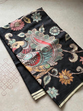 Kalamkari Appliqué Saree