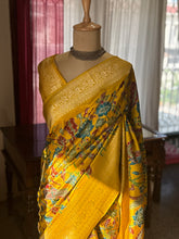 Patola Saree With Pure Kalamkari Appliqué Work