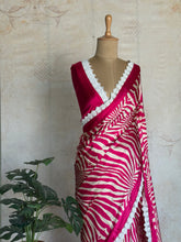 Modal Saree with Hakoba Lace Border