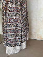 Arohi - Pure Kalamkari Handblock Printed Silk Saree