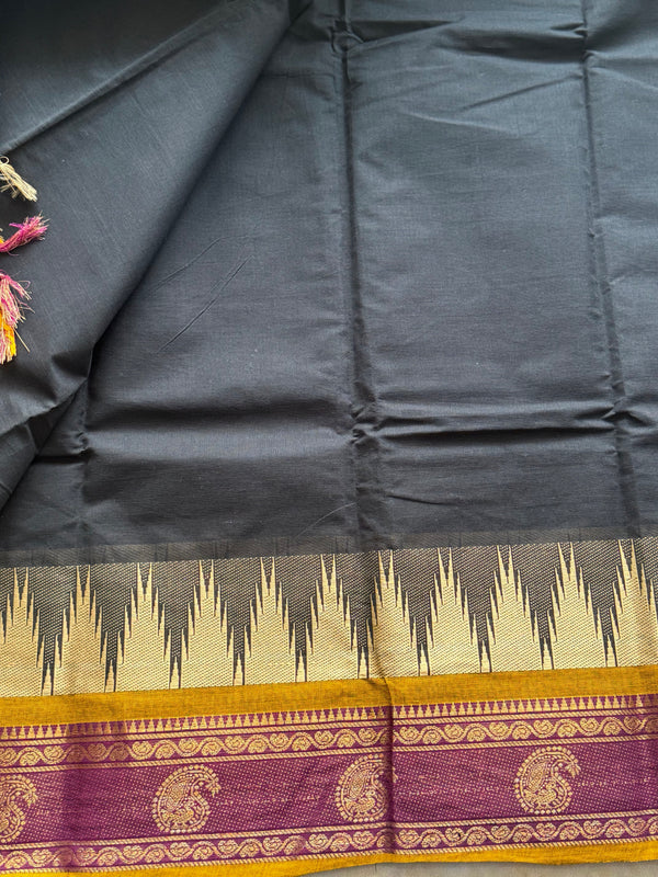 Chettinad Cotton Saree - Pongal Collection