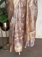 Pure Molten Gold Tissue Saree
