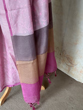Diksha - Kota Cotton Cross Stitch Embroidered Saree