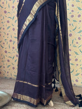 Mul Cotton Saree With Zari Accents