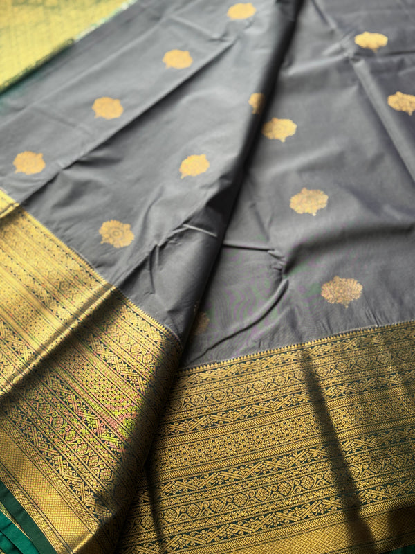Semi Kanchi Silk Saree