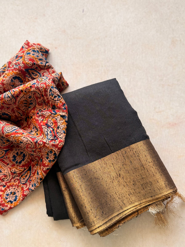 Pure Linen Saree