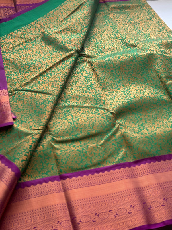 Semi Kanchi Silk Saree